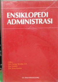 Ensiklopedi administrasi