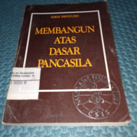 Membangun atas dasar pancasila