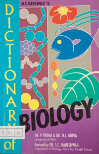 Dictionary of Biology