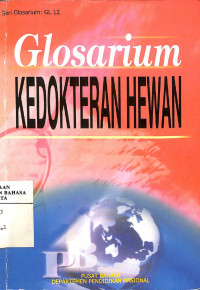 Glosarium kedokteran hewan