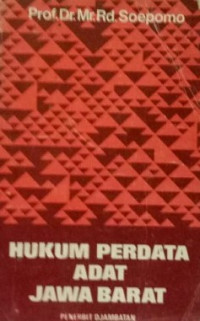 Hukum perdata Adat Jawa Barat