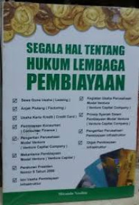 Segala hal tentang hukum lembaga pembiayaan