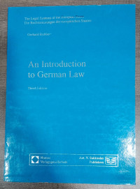 AN Introduction to German Law