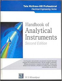 Handbook of analytical instruments