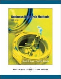 Business Research Methods : Ninth Edition