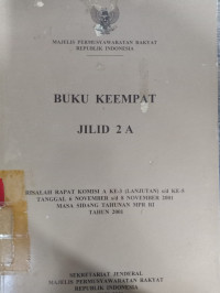 Buku keempat jilid 2 A