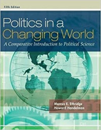 Politics in a changing world: a comparative introduction to political science