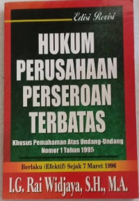 hukum perusahaan perseroan terbatas