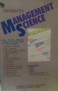 Management science : sistem komputer manajemen