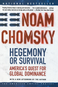 Hegemony or survival: america's quest for global dominance