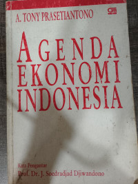 Agenda ekonomi Indonesia