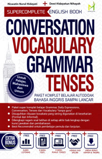 Supercomplete English Book : Conversation Vocabulary Grammar Tenses