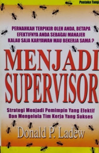 Menjadi supervisor