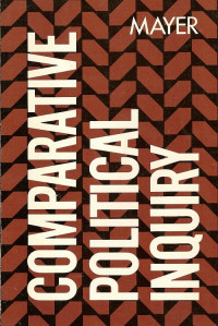 Comparative political inquiry : a methodological survey