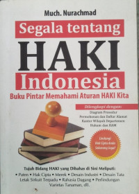 Segala tentang HAKI Indonesia buku pintar memahami aturan HAKI kita