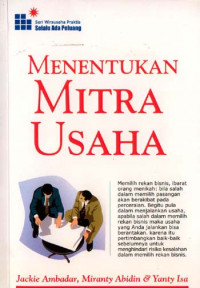 Menentukan mitra usaha