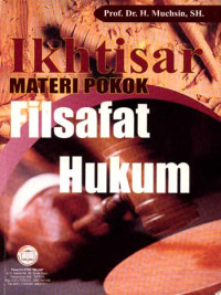 Ikhtisar materi pokok filsafat hukum