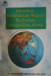 Imunitas kedaulatan negara di forum pengadilan asing