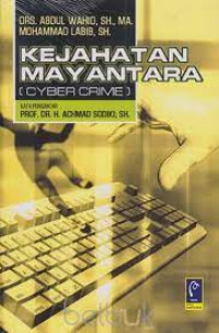 Kejahatan mayantara (Cyber Crime)