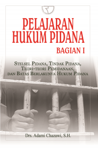 Pelajaran hukum pidana bagian 1