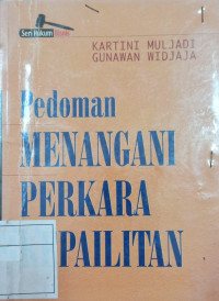 Pedoman menangani perkara kepailitan