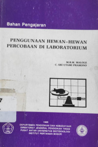 Penggunaan hewan-hewan percobaan di laboratorium