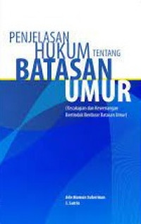 Penjelasan Hukum Tentang Batasan