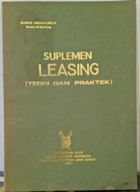 Suplemen leasing (teori dan praktek)