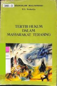 Tertib hukum dalam masyarakat terasing