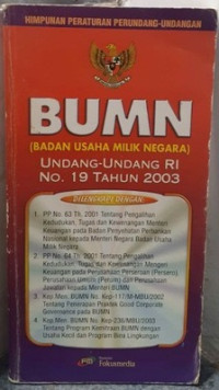 Undang-undang badan usaha milik negara Republik Indonesia