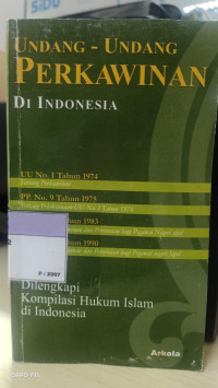 Undang-undang perkawinan di Indonesia