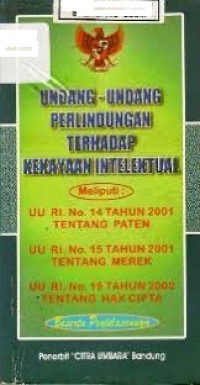 Undang-undang perlindungan terhadap kekayaan intelektual