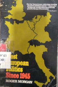 West european politics since 1945