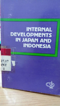 Internal Developments In Japan and indonesia