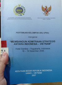 Pertemuan Kelompok Ahli (PKA) 