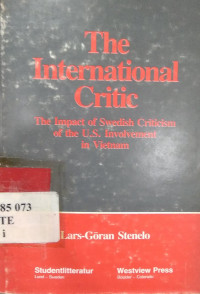 The International critic : the impact of swedish criticism of the US involvement in Vietnam