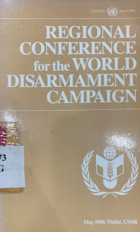 Regional conference for the world disarmament campaign