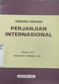 Undang-undang perjanjian internasional