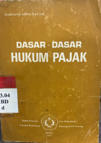 Dasar-dasar hukum pajak