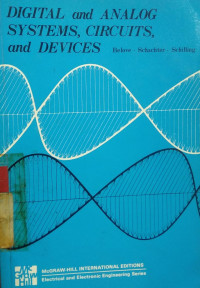 Digital and analog systems, circuits, dan devices : an introduction