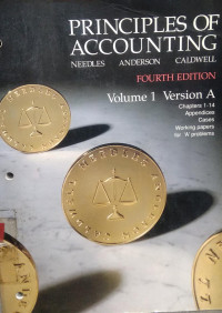 Principles of accounting Volume 1 version a