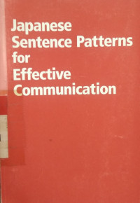 Japanese sentence patterns for effective communication