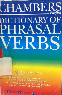 Dictionary of phrasal verbs