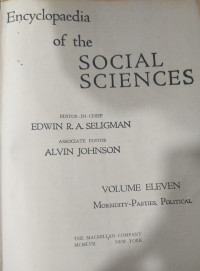 Encyclopedia of the social sciences