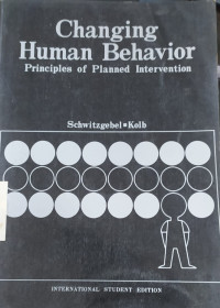 Changing human behavior : principles of planned intervention