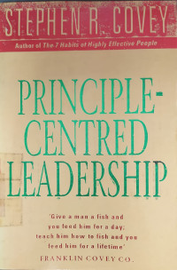 Principle centred leadership