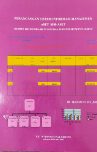 Perancangan sistem informasi manajemen aset SIM-ASET : metode transformasi fugsi dan business system planning