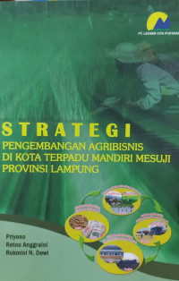 Strategi pengembangan agribisnis di kota terpadu mandiri mesuji perovinsi Lampung