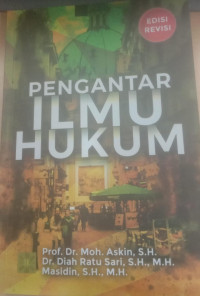 Pengantar Ilmu hukum