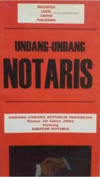 Undang-Undang Notaris